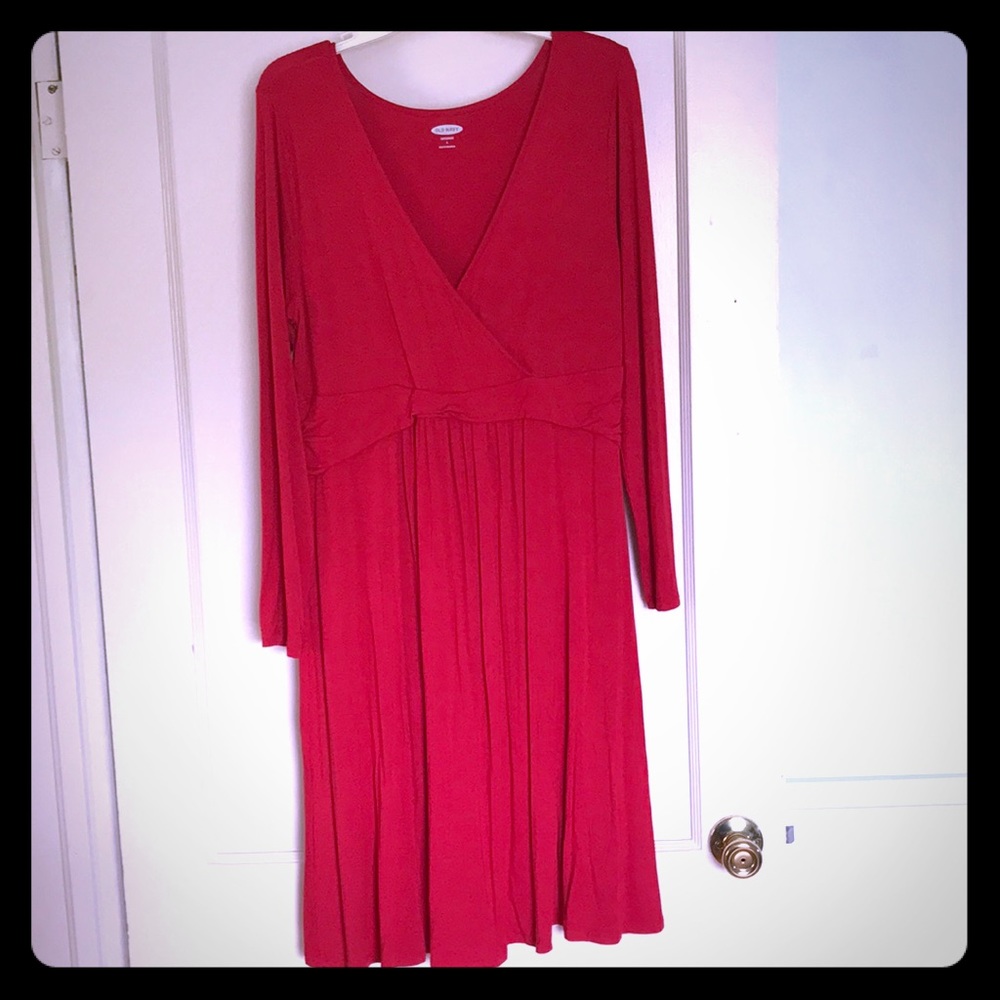Red Maternity Dress